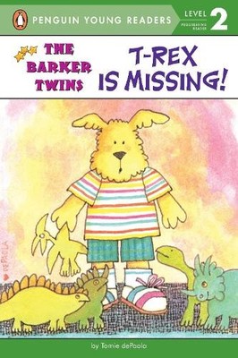 Tomie dePaola T-Rex Is Missing! (Taschenbuch) Barker Twins (US IMPORT)