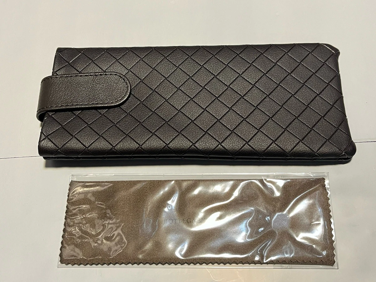 BOTTEGA VENETA メガネケース 濃茶 訳アリ新品 BOTTEGA VENETA メガネ