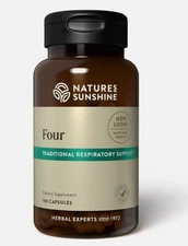 Nature's Sunshine Four, 100 Capsules..  Exp 09/2029