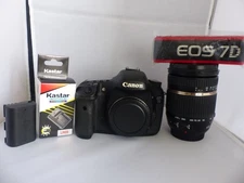 Canon EOS 7d DSLR Camera with a Tamron 18-270mm zoom lens. Everything works grt.