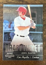 2011 Playoff Contenders Draft Ticket Playoff Tickets Card #DT17 Abel Baker