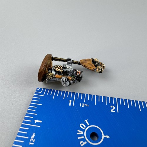 Grenadier Fantasy Krieger Dunkle Zwerge Metall Miniatur Anführer 8530 bemalt - Bild 8 von 8