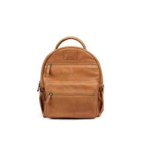 Quagga Buffalo Leather Backpack Brown 810015172681 & Cash Back