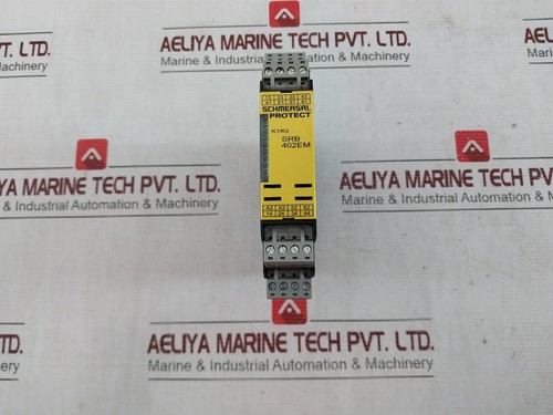 SCHMERSAL SRB402EM-24V Safety Relay 24V DC/AC 50mA 28-12 AWG S1885572 - Picture 1 of 6