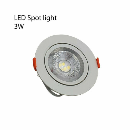 Moderne LED verstellbare Neigungswinkel Downlights runde Deckenstrahler UK - Bild 9 von 18