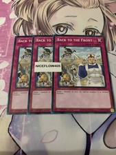 SR10-EN036 Common Near Mint Back to the Front 1st Edition x3