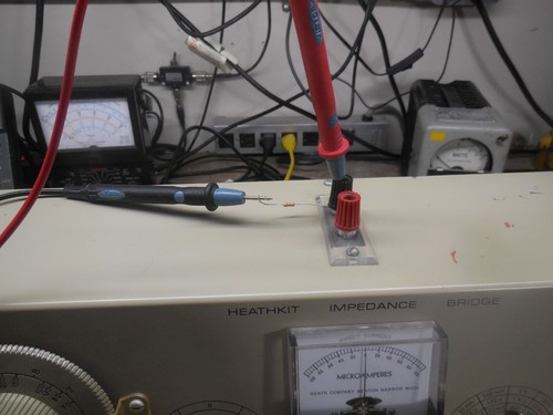 Pont d'impédance Heathkit IB-28 très propre *test limité* *en l'état* - Photo 5/14