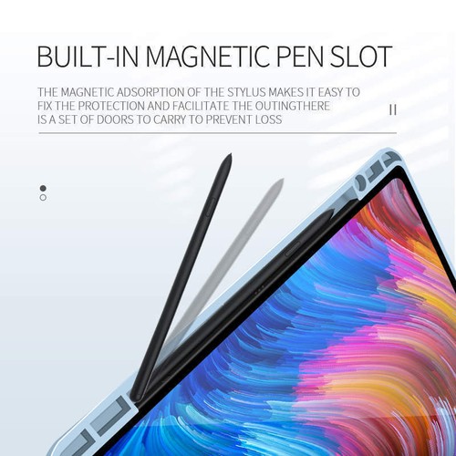 Smart Case Stand Cover Pen Holder For Samsung Galaxy Tab A7 A8 S6 S7+ S8+ Ultra - Picture 16 of 28