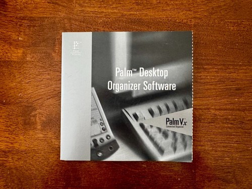 [PALM] Vx Desktop Organizer Software CD-ROM – Vintage Palm OS Software ...