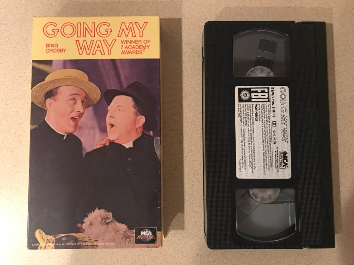 Going My Way (VHS, 1991) Bing Crosby, Barry Fitzgerald, Frank