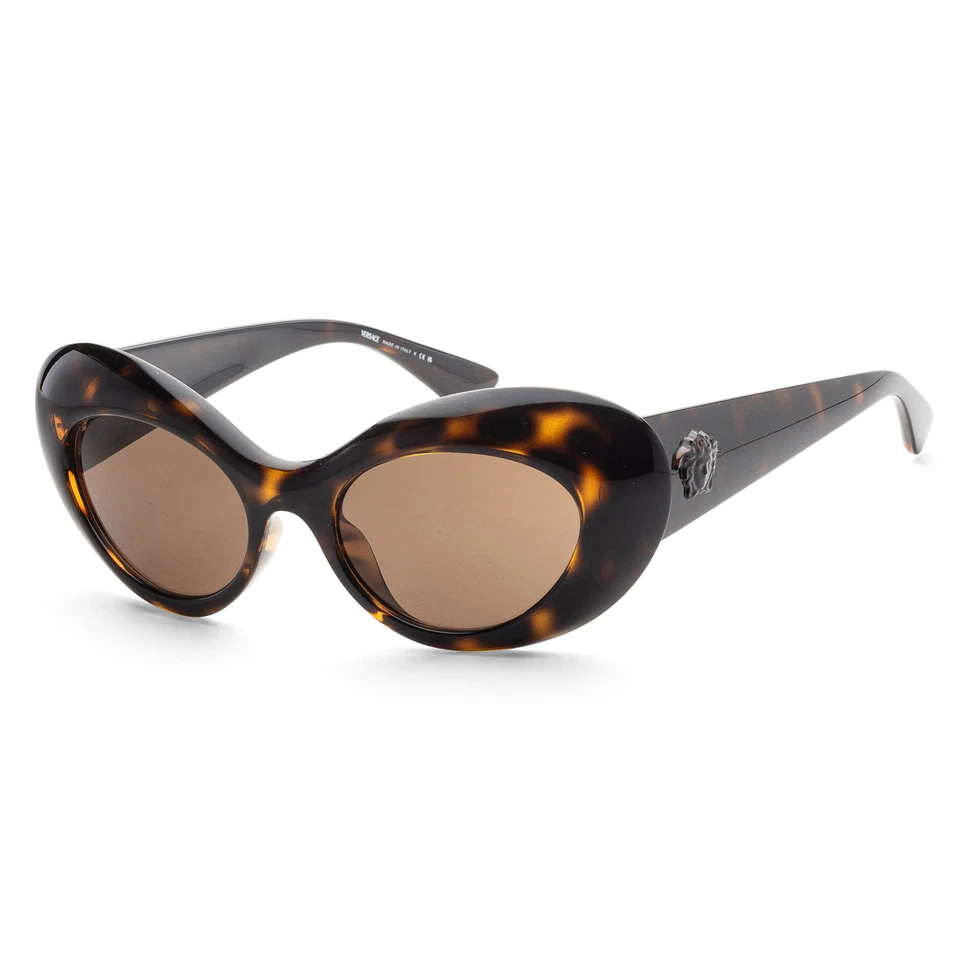 Gafas de sol Versace Havana 52 mm para mujer VE4456U-108-73-52