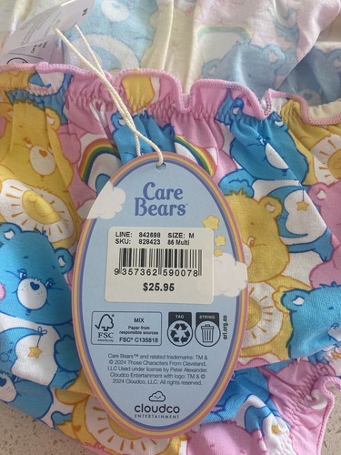 Peter Alexander Ladies Briefs Care Bears Small - Picture 4 of 4