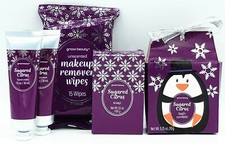 Groovi Beauty Set-Makeup Wipes, Sugared Citrus Soap, Bath Confetti  Hand Cream