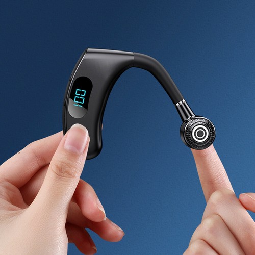 Bluetooth Headphone V5.2 Earphone Wireless Headset Hands-free Calling Earpiece - Picture 6 of 13