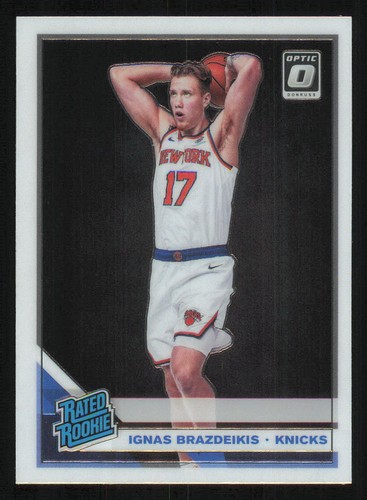 2019-20 Donruss Optic #173 Ignas Brazdeikis RR RC - Picture 1 of 2