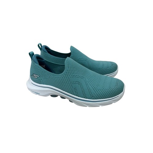 Skechers Go Walk 7 Amina Aqua Knit Slip On Comfort Shoes 125204 Womens size 9
