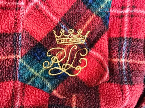🛌🎄 Lauren Ralph Lauren Kids Sleepwear Set M Red Plaid Pajamas Polyester - Picture 6 of 17