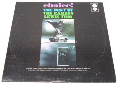 The Best Of The Ramsey Lewis Trio Choice Argo LP755 VG+