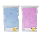 Baby Bath Support Sponge in Teddy Bear Shape (Pink/Blue) /Gift