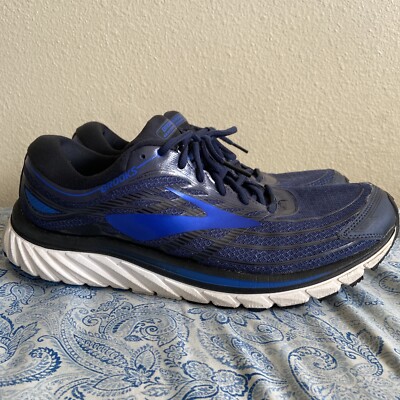 Brooks Mens Glycerin 15 1102581D487 Blue Running Shoes Sneakers Size D 