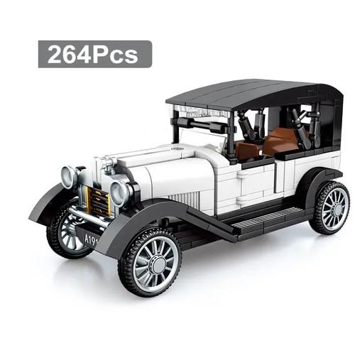 Vintage Car Speed Champions Sport Building Brick Super Racers Great Vehicles - Picture 15 of 22