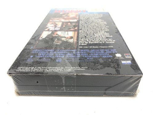 Misery VHS Tape 1991 Sealed Stephen King Kathy Bates James Caan Suspense NEW - Picture 7 of 11