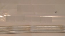 Tresse Marine Draht silbern 16mm breit 1 meter (tr958)