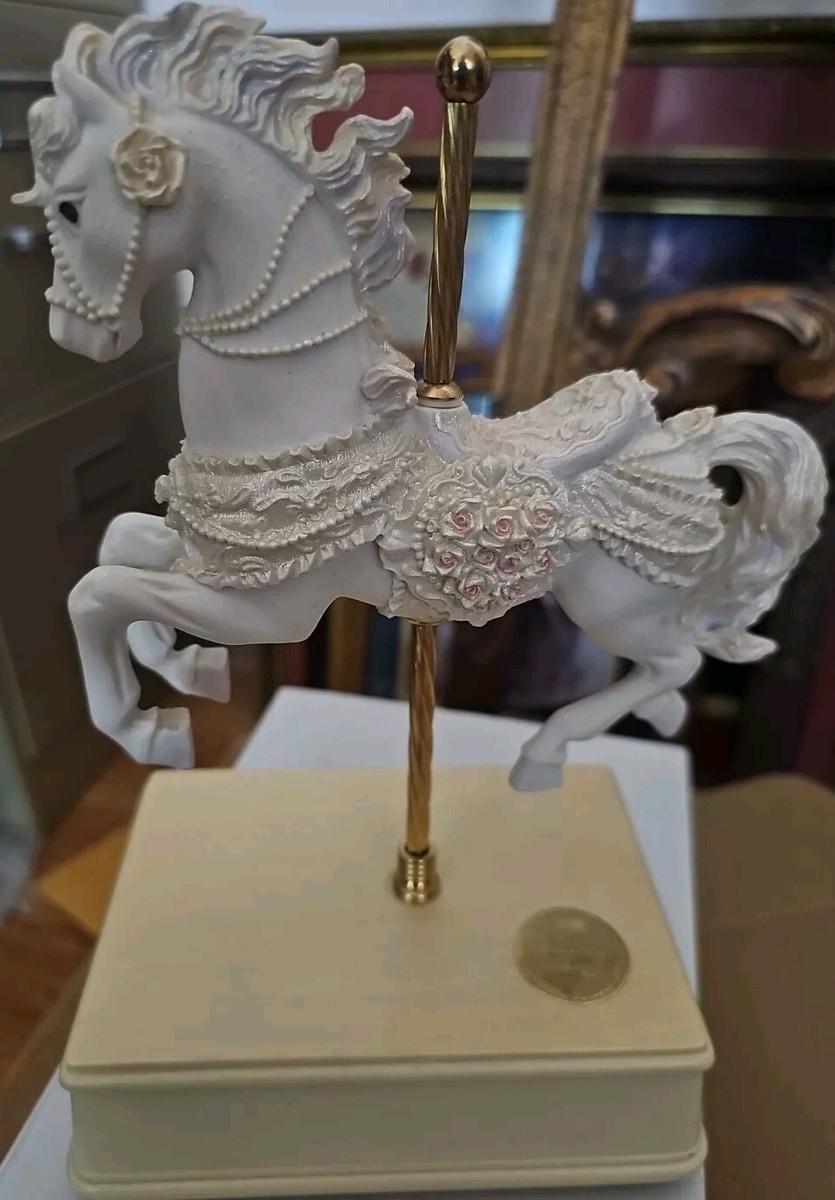 San Francisco Music Box Co Carousel Horse Wind Up Limited