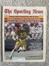 1981 The Sporting News MARCUS ALLEN USC December 19 1981