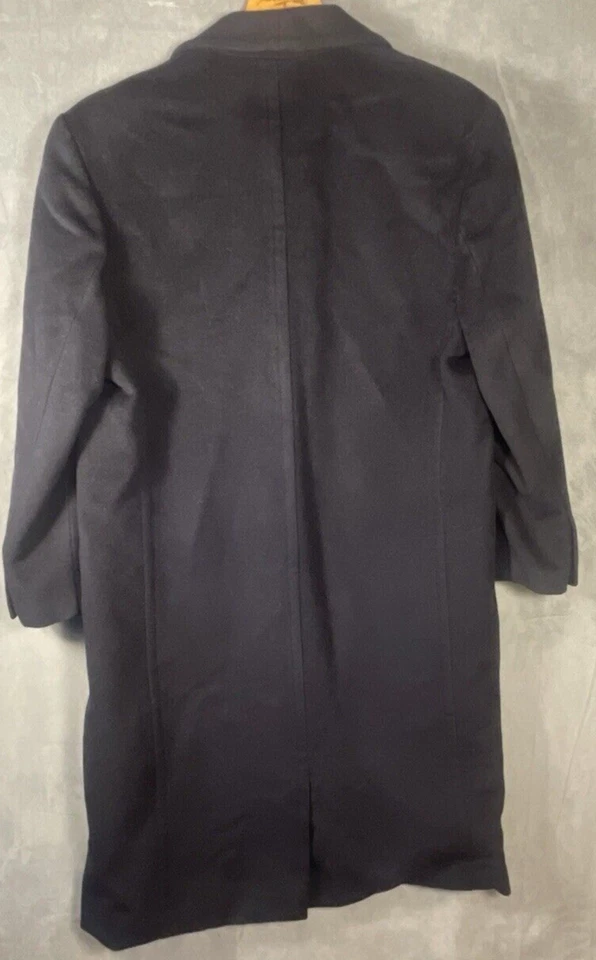 Abrigo de lana de cordero Saks Fifth Avenue para mujer de cachemir becerro azul Gaddis con Alemania talla 8 Foto 2 de 4