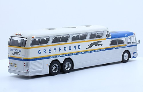 Bus GENERAL MOTORS GREYHOUND SCENICRUISER 1956 1:43 New & Box diecast model gmc - Picture 4 of 4