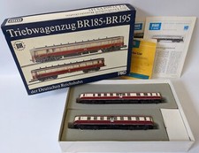Vintage PIKO E. Germany BR185 BR195 DR Passenger Cars HO Train Set 5/0732