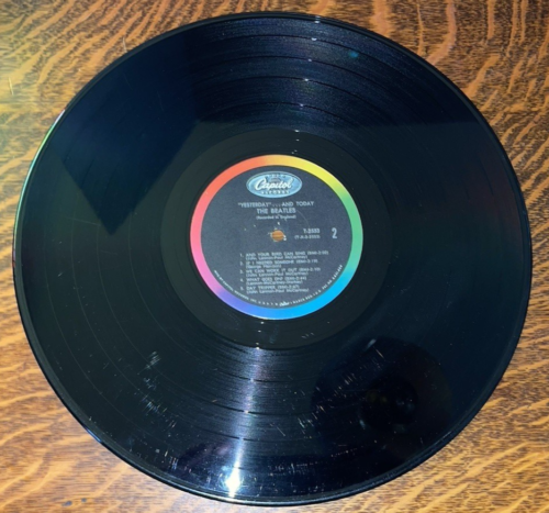 12" LP ~ THE BEATLES ~ BUTCHER COVER ZWEITER ZUSTAND ~ 1966 ~ GESTERN & HEUTE ~ MONO - Bild 12 von 19