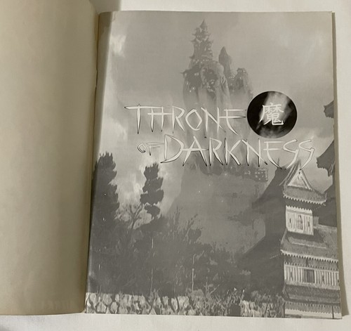 Libro de bolsillo manual Throne of Darkness Sierra Click Entertainment 2001 para juegos de PC - Imagen 2 de 12