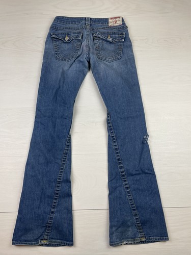 True Religion Joey Flared Jeans Womens 27 - Picture 2 of 12
