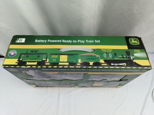 Lionel John Deere Battery Powered Ready-To-Play Train Set 2016 No Remote - Picture 5 of 17