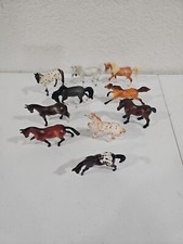 Lot Of 10 Breyer Horses Gallop Fox Trot Running White, Brown, Gray, Black