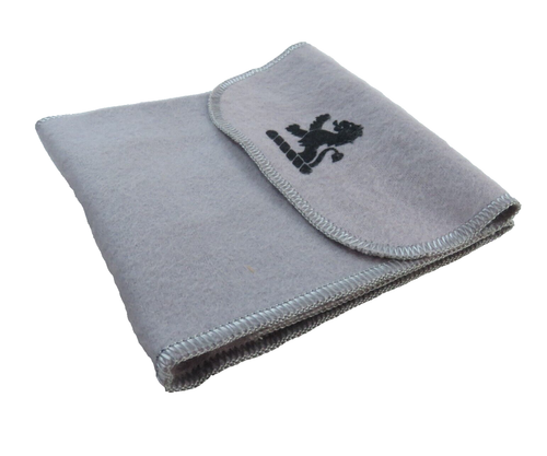 Borsa Portaoggetti Vintage Antiappannamento Argento 12"x4" - Porta Pezzi, Grigio - Foto 2 di 5