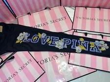 Victorias Secret PINK Leggings Logo Floral XS