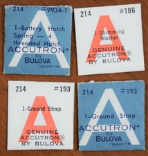 Bulova Accutron Cal 214 Pick-Your-Part Tuning Fork Original NOS Parts