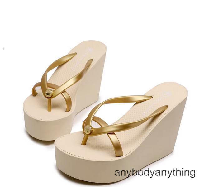 PANTOFOLA D’ORO Sandali infradito donna estivi plateau zeppa tacco alto spiaggia ciabatte scarpe