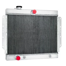 4 ROWS Aluminum Radiator For 1959-1960 Cadillac DeVille Eldorado 6.4L V8 CUBAUTO