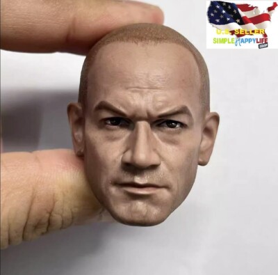 1/6 Captain Rex male head sculpt for 12'' figure hot toys phicen worldbox  USA 