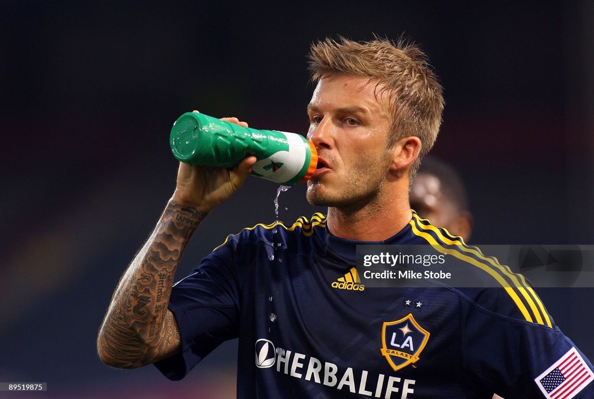 【Adidas】 LA.Galaxy 23 Beckham GameShirt DAVID BECKHAM #23 • LA Galaxy • Player Issue / Match Worn