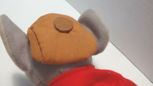 Bernard (Disney Store) The Rescuers borsa fagioli peluche giocattolo di peluche - Foto 6 di 6