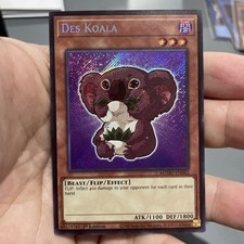 Des Koala MZMU-EN062 SECRET RARE 1st Edition Near Mint! +Bonus FREE SHIPPING!