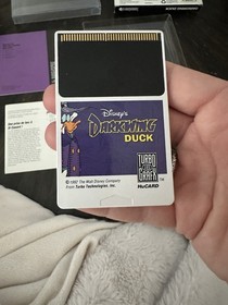 Turbo Grafx 16 Game Disneys Darkwing Duck CIB Complete In Box 