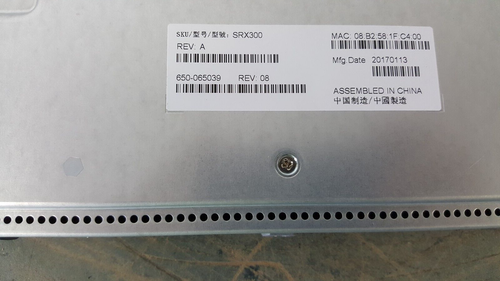 Juniper Networks SRX300 Firewall Appliance ohne Netzteil getestet - Bild 4 von 6