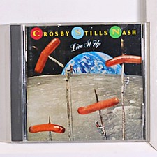 Crosby, Stills & Nash - Live It Up (CD 1990) PreOwned