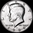 1989 D Kennedy Half Dollar - BU